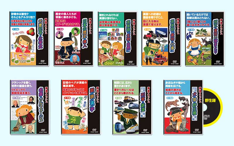 IQ才能学園　秀逸フラッシュシリーズ DVDセット+ 漢字入門　10点